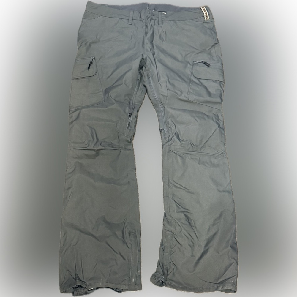 Burton Snowboarding Ski Gray Cargo Pants | Sz L